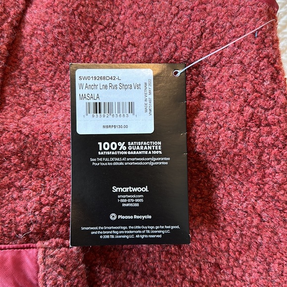 ⭐️ NWT Smartwool Reversible Vest ⭐️ - Picture 11 of 13